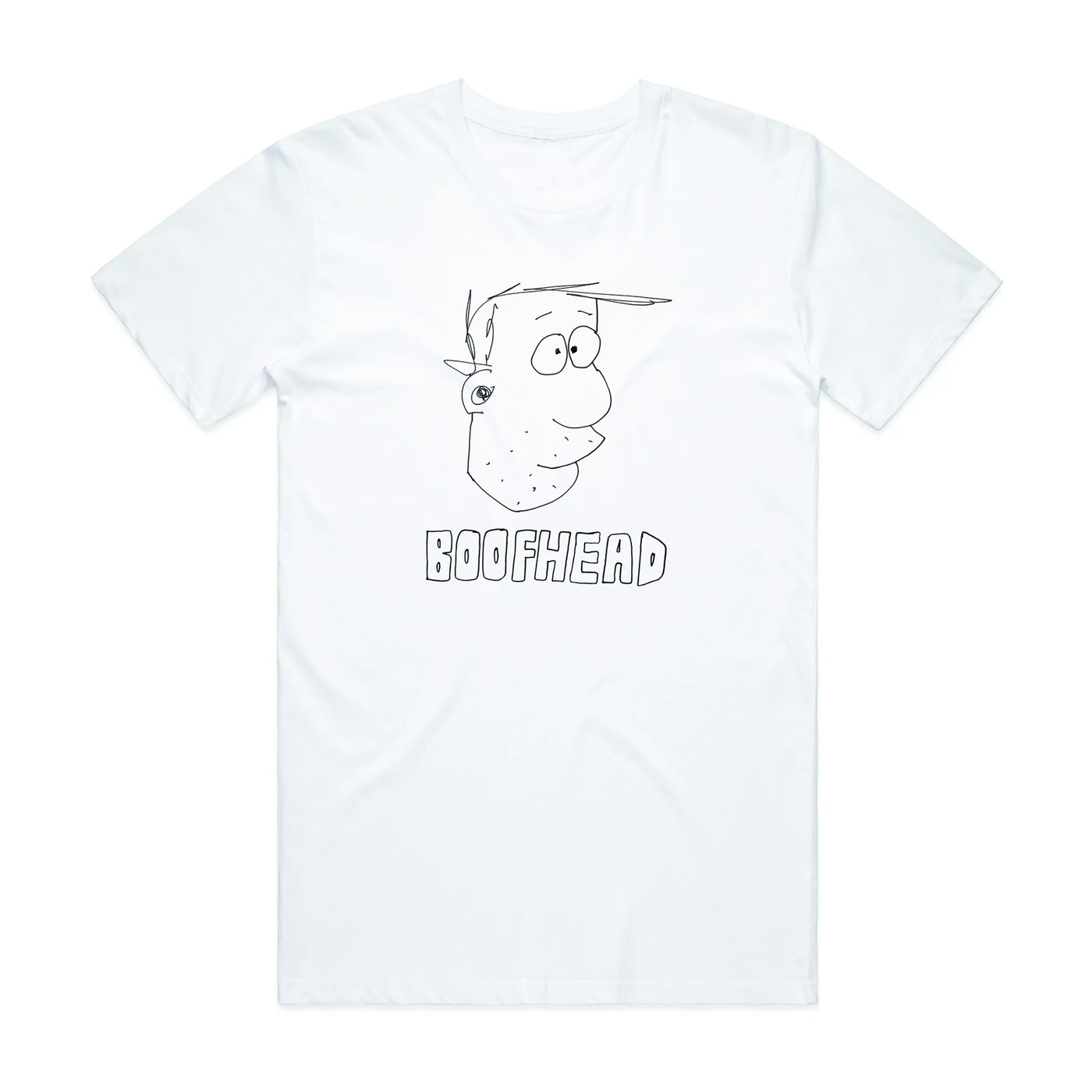 Carl Barron - Boofhead White Tee