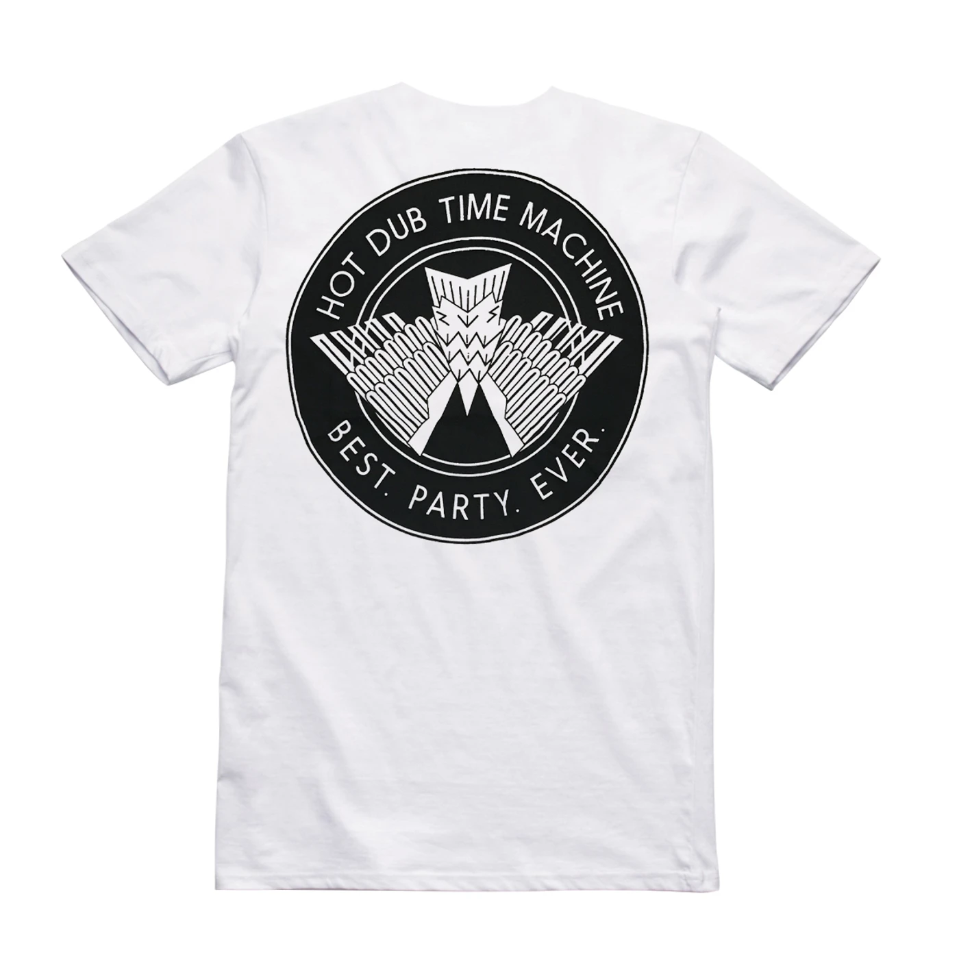 Hot Dub Time Machine  Best. Party. Ever. White Tee