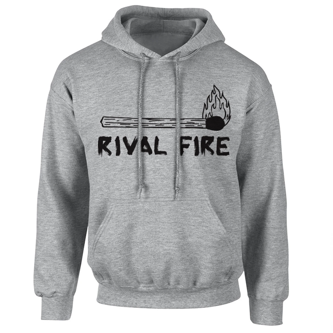 Rival Fire - Grey Match Hoodie