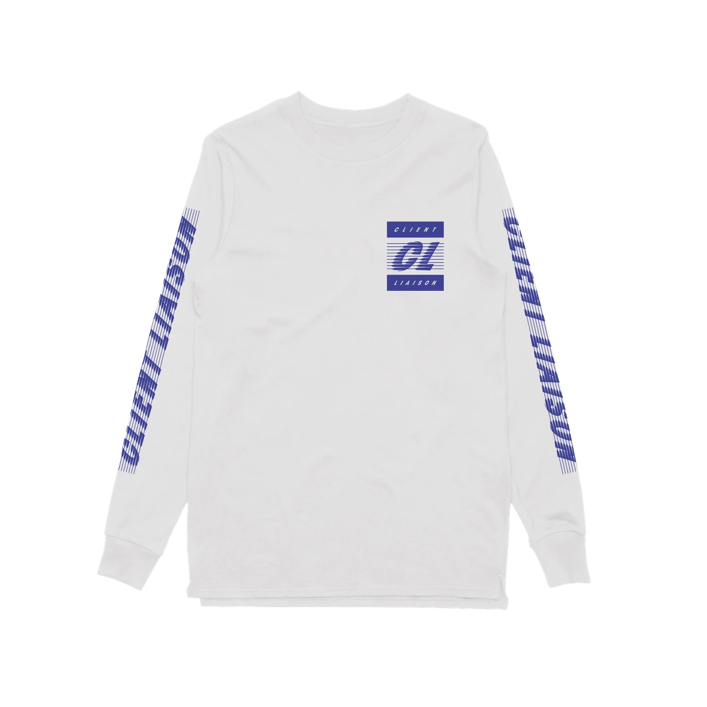 Client Liaison Speed 1.0  / Longsleeve White T-shirt
