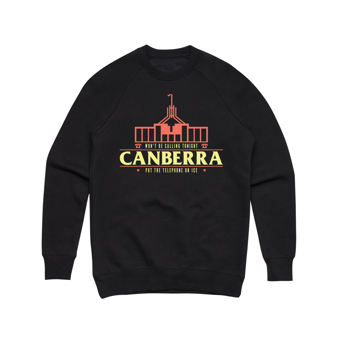 Client Liaison Canberra / Black Crew Sweater