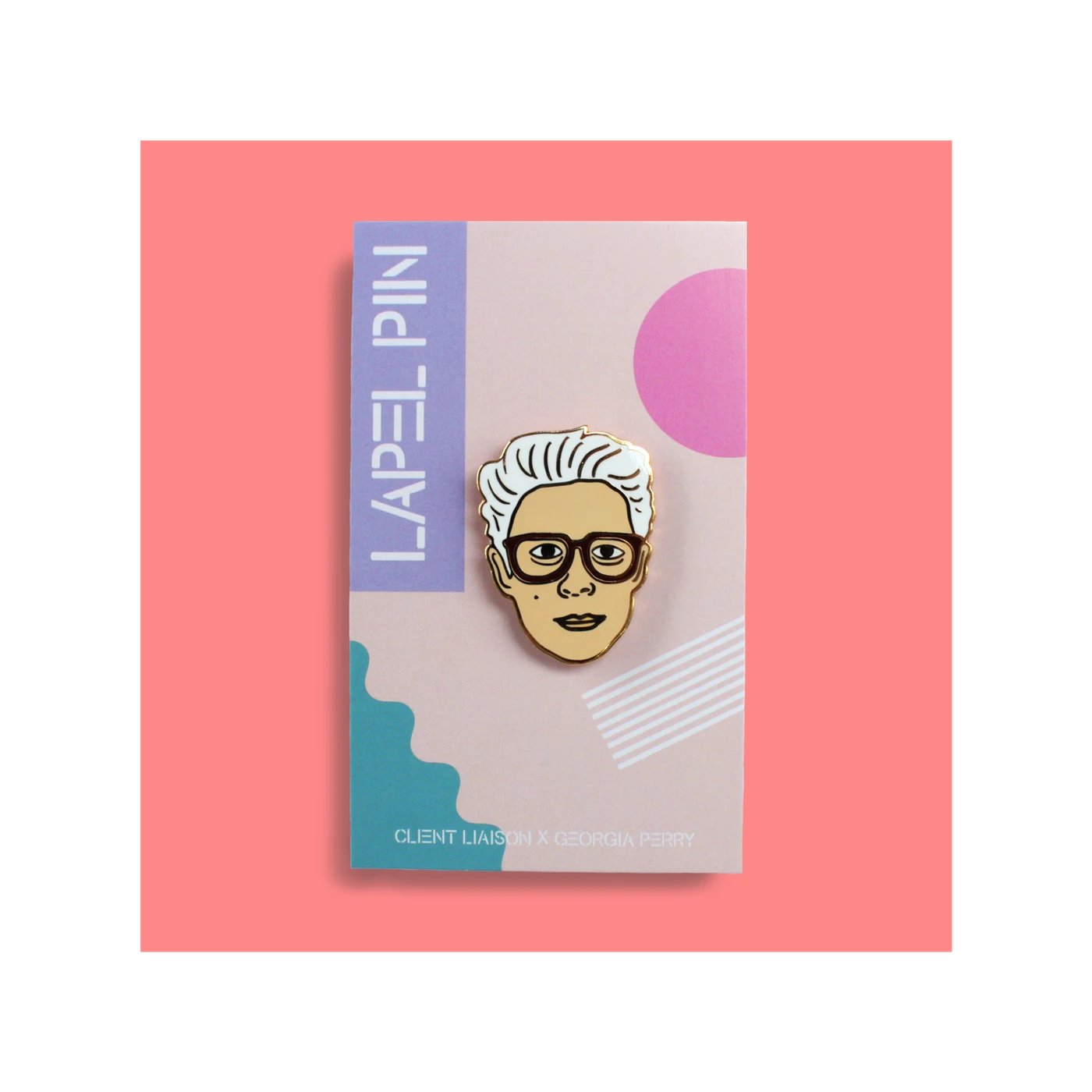 Client Liaison Harvey Miller AO / Lapel Pin