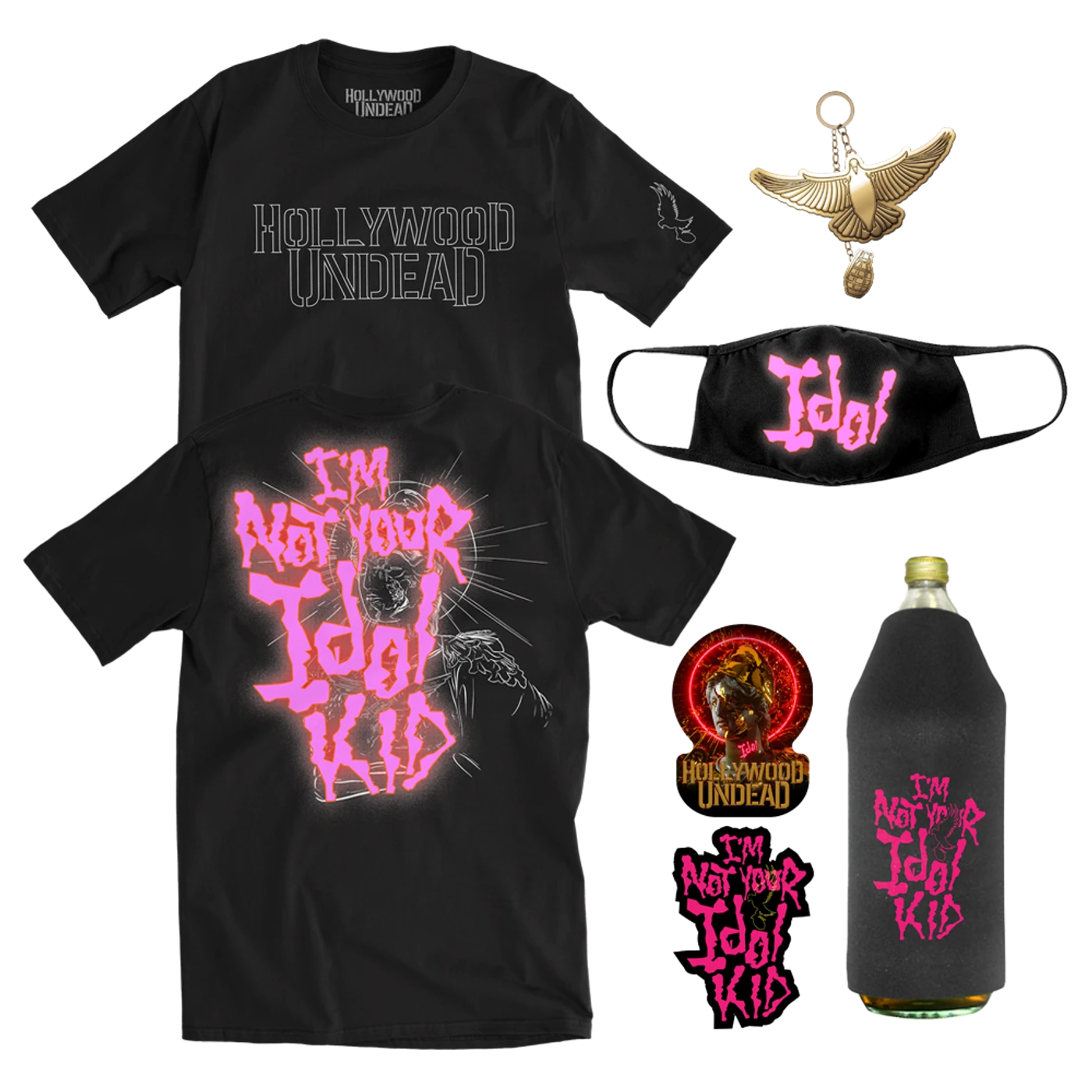 Hollywood Undead Not Your Idol Tee Bundle