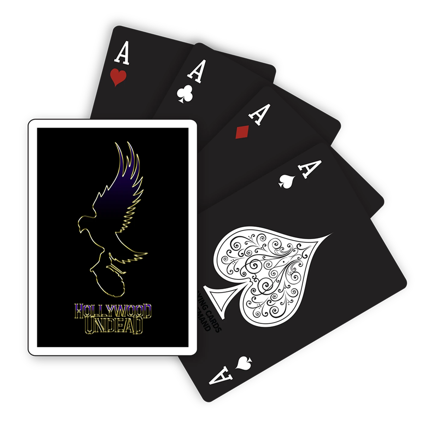 Hollywood Undead HU Dove Cards
