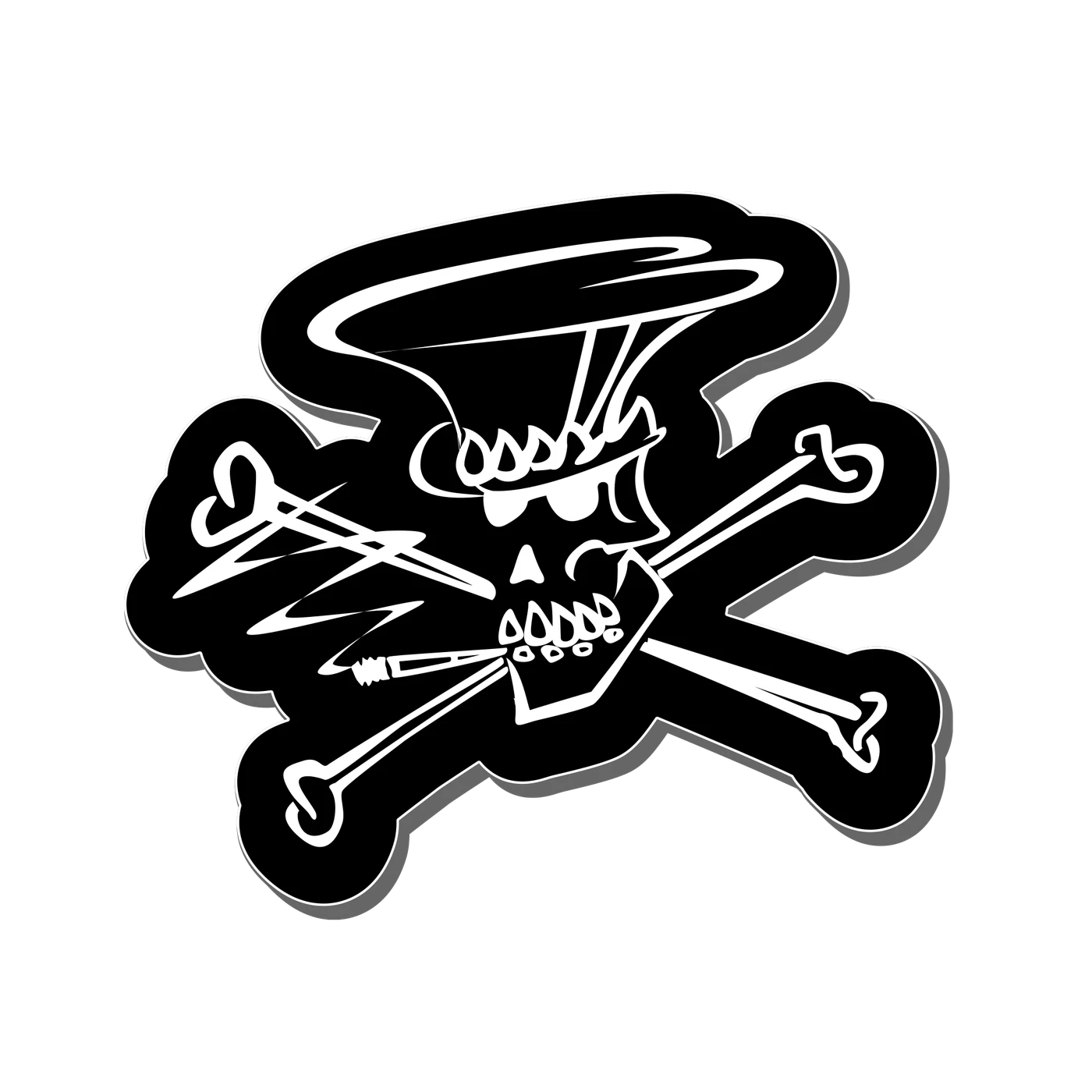 Slash Skully Magnet