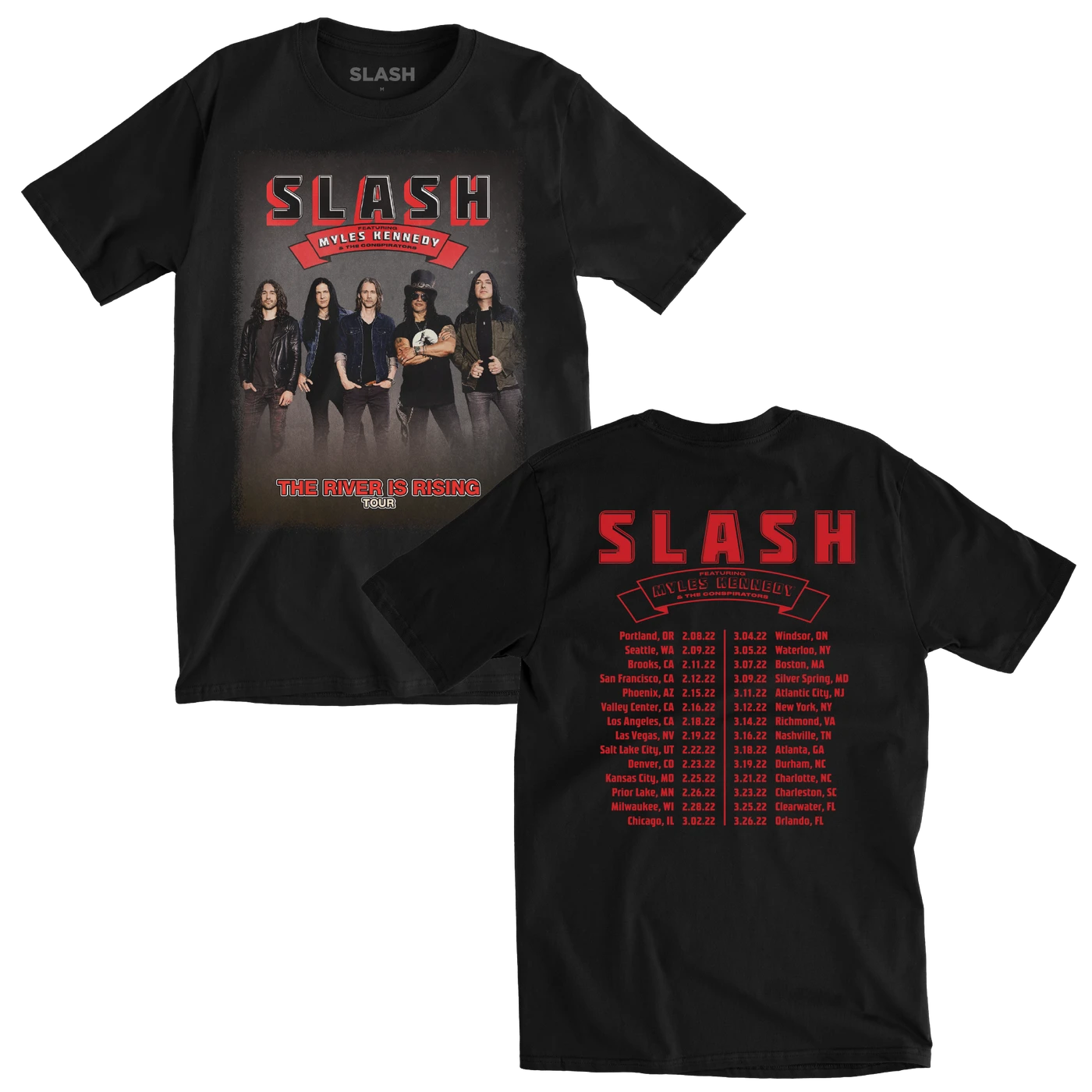 Slash TRIR Tour Black Tee