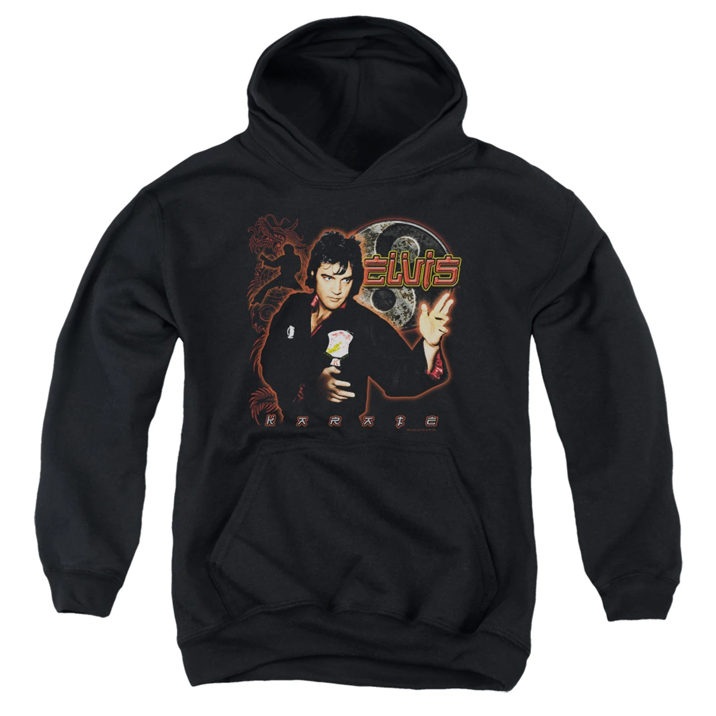 Elvis Presley Youth Hoodie | KARATE Pull-Over Sweatshirt