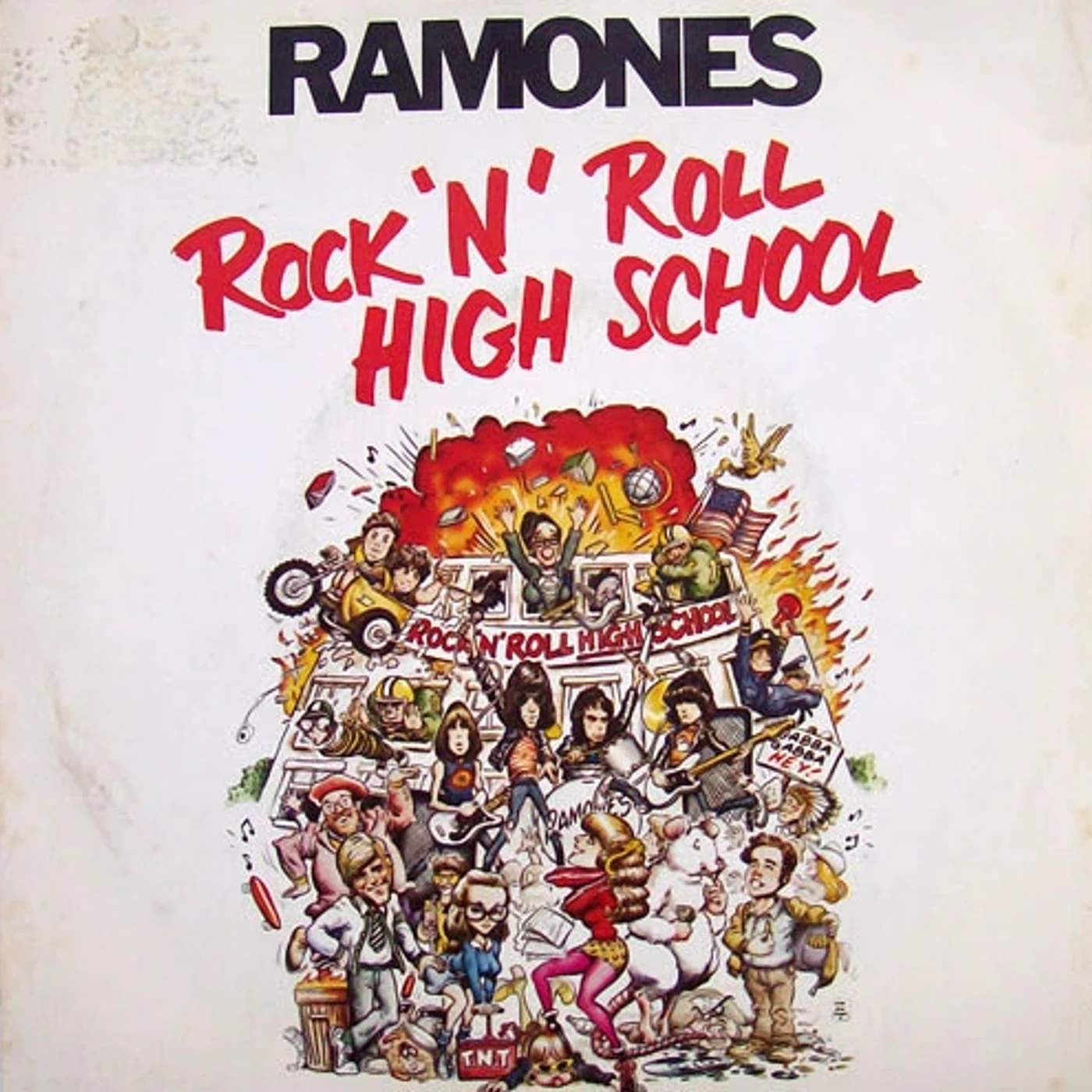 ROCK N ROLL HIGH SCHOOL - Original Soundtrack Vinyl Record