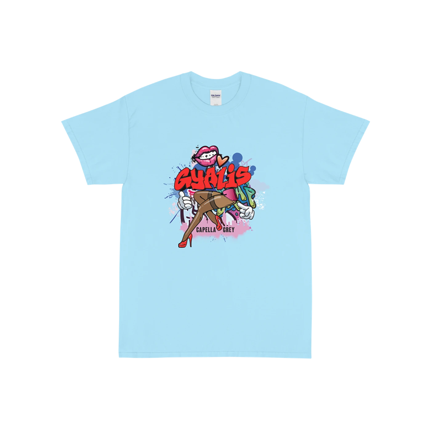 Capella Grey GYALIS Light Blue T-Shirt