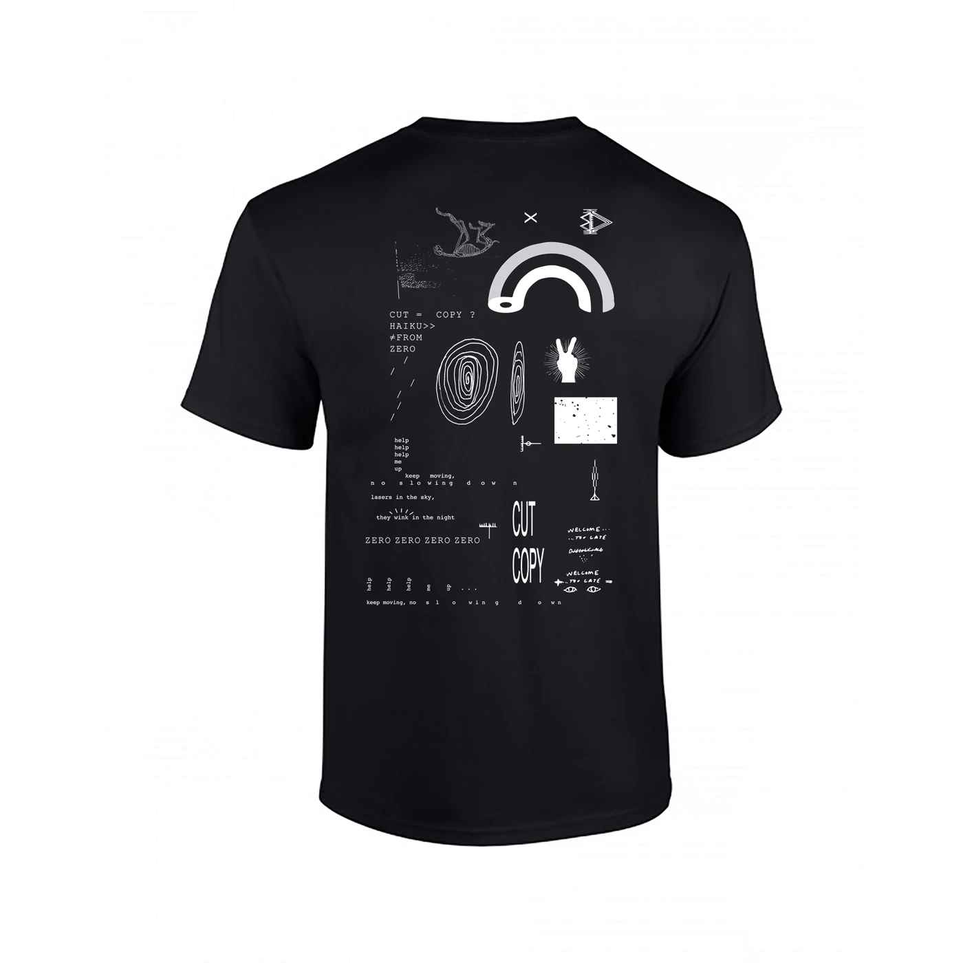Cut Copy Haiku From Zero Digital Album + Black T-Shirt