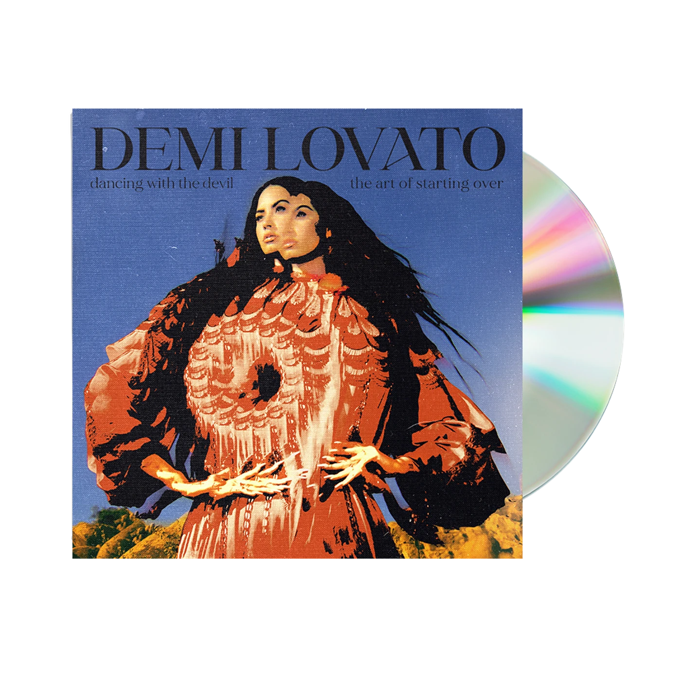 Demi Lovato Dancing With The Devil... The Art of Starting Over Exclusive CD Cover 3 & Bonus Track