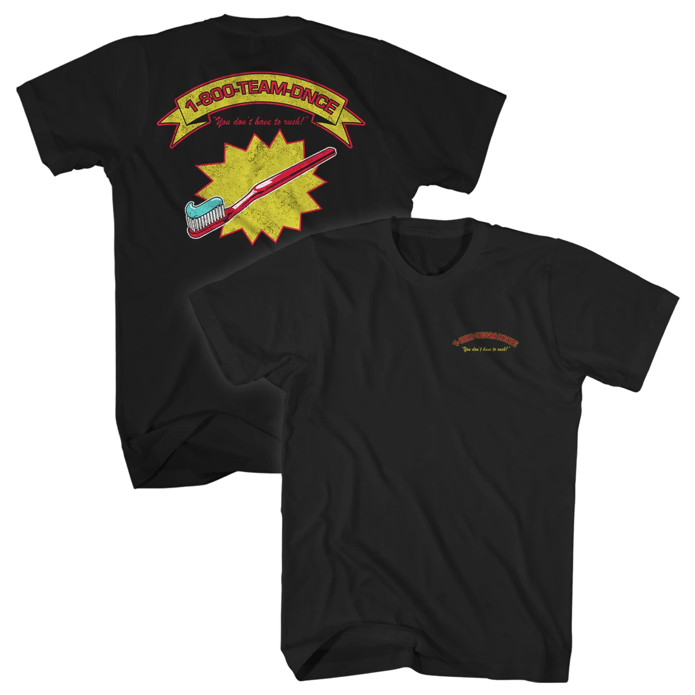 DNCE Black Tooth Brush Tee