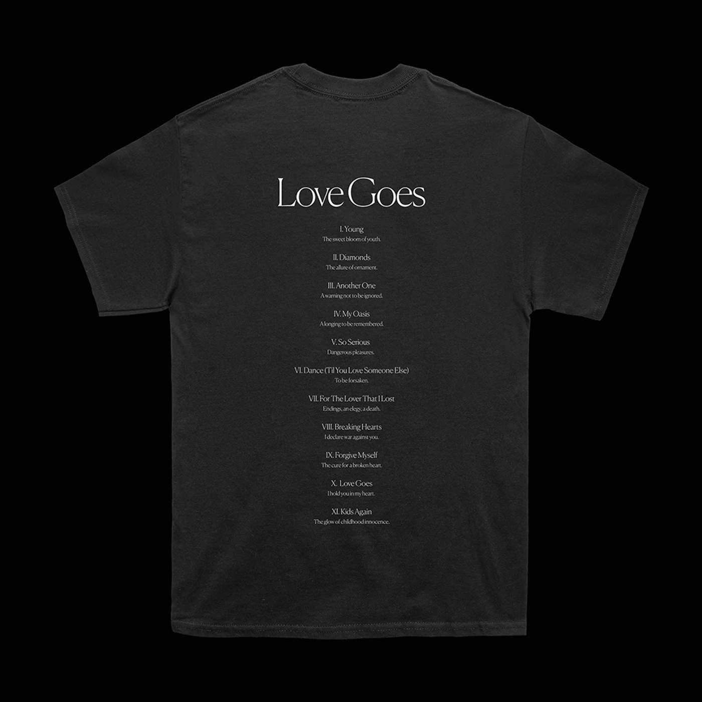 Sam Smith BOTANICAL T-SHIRT