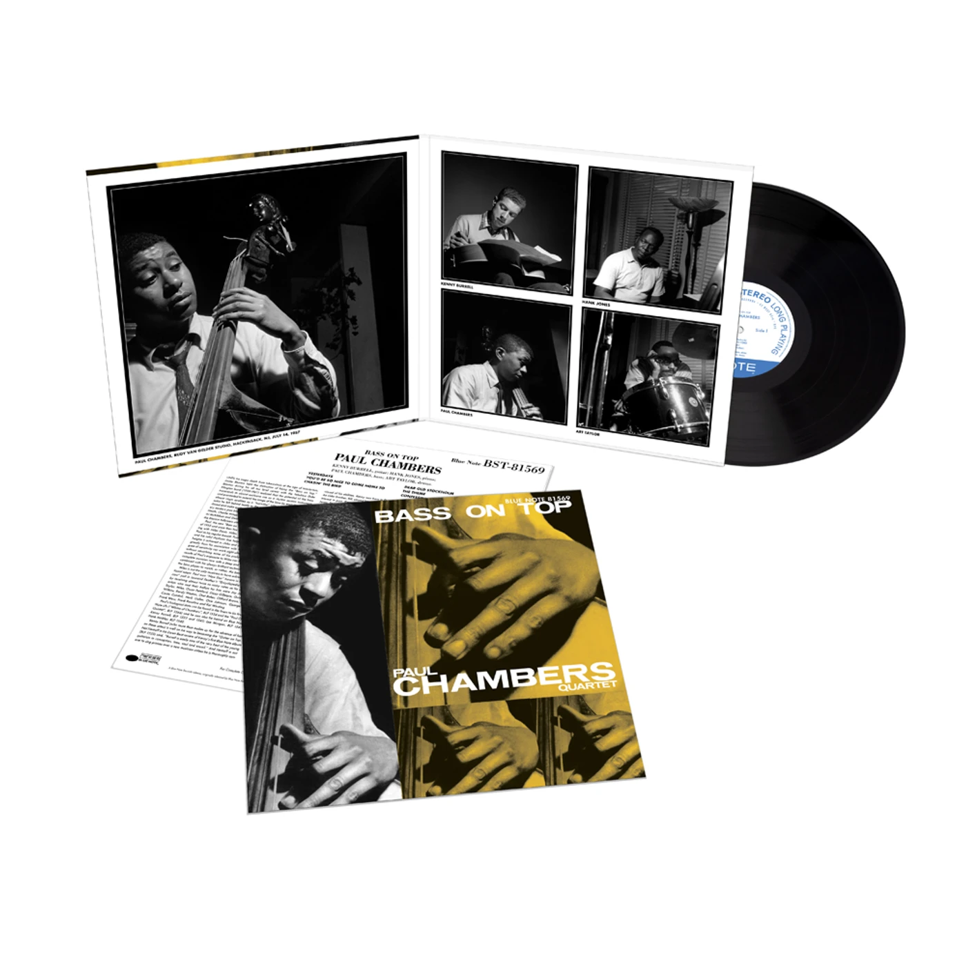 Paul Chambers - Bass On Top LP (Blue Note Tone Poet Series) (Vinyl)