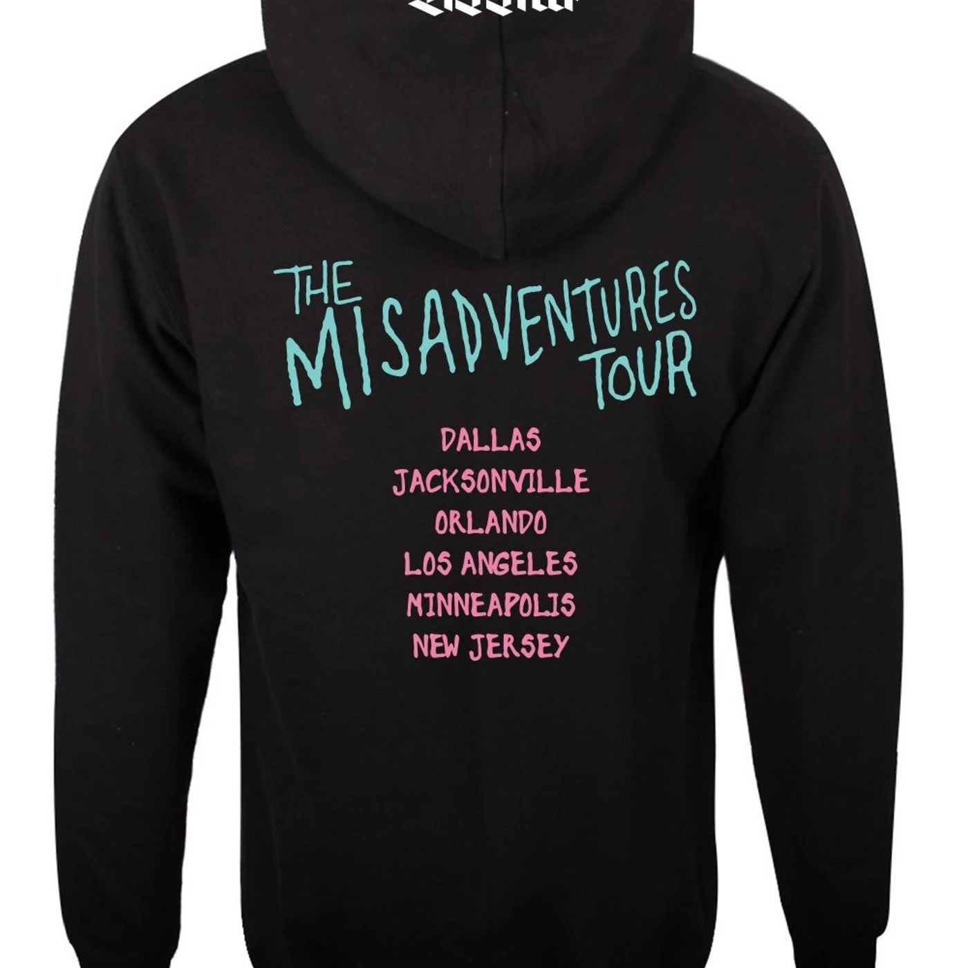Social Club Misfits Black Tour Hoodie