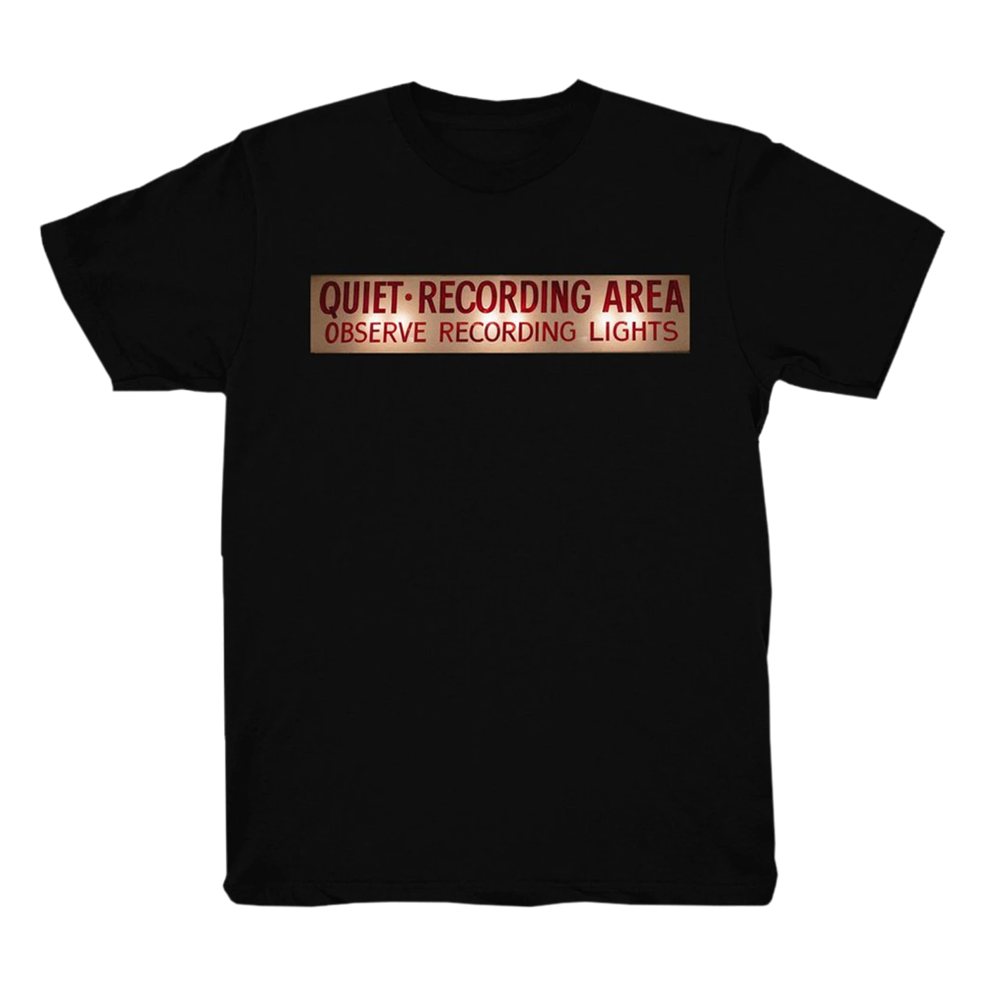 Capitol Records Capitol Studios Quiet Recording T-Shirt Black