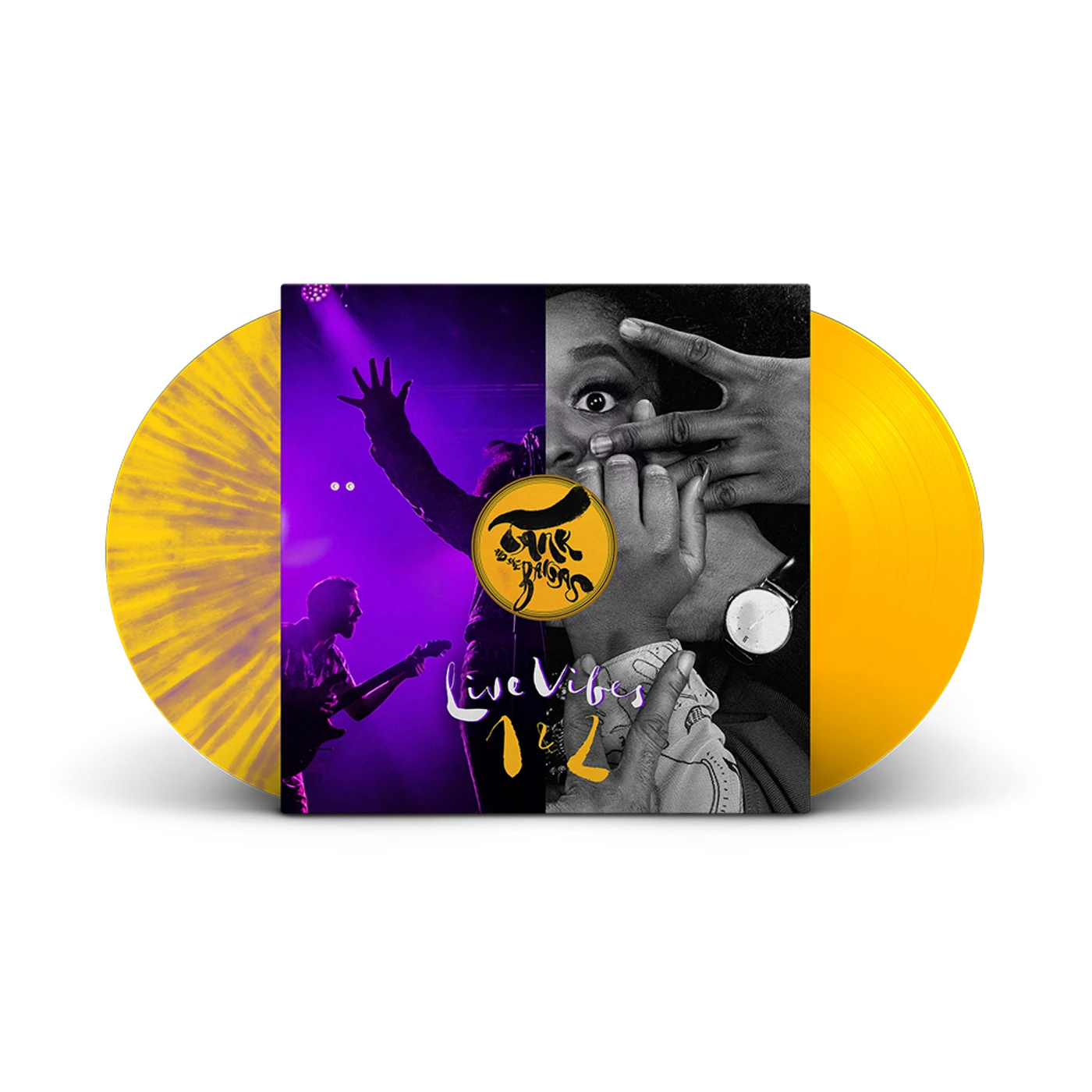 Tank and The Bangas Live Vibes 1 & 2 Signed LP (Vinyl)