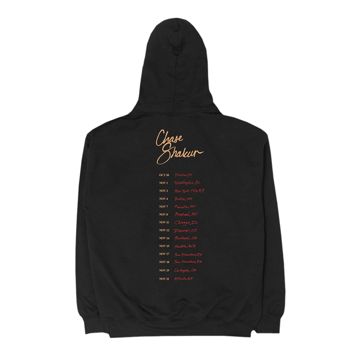 Chase Shakur: It's Still Love Tour Hoodie