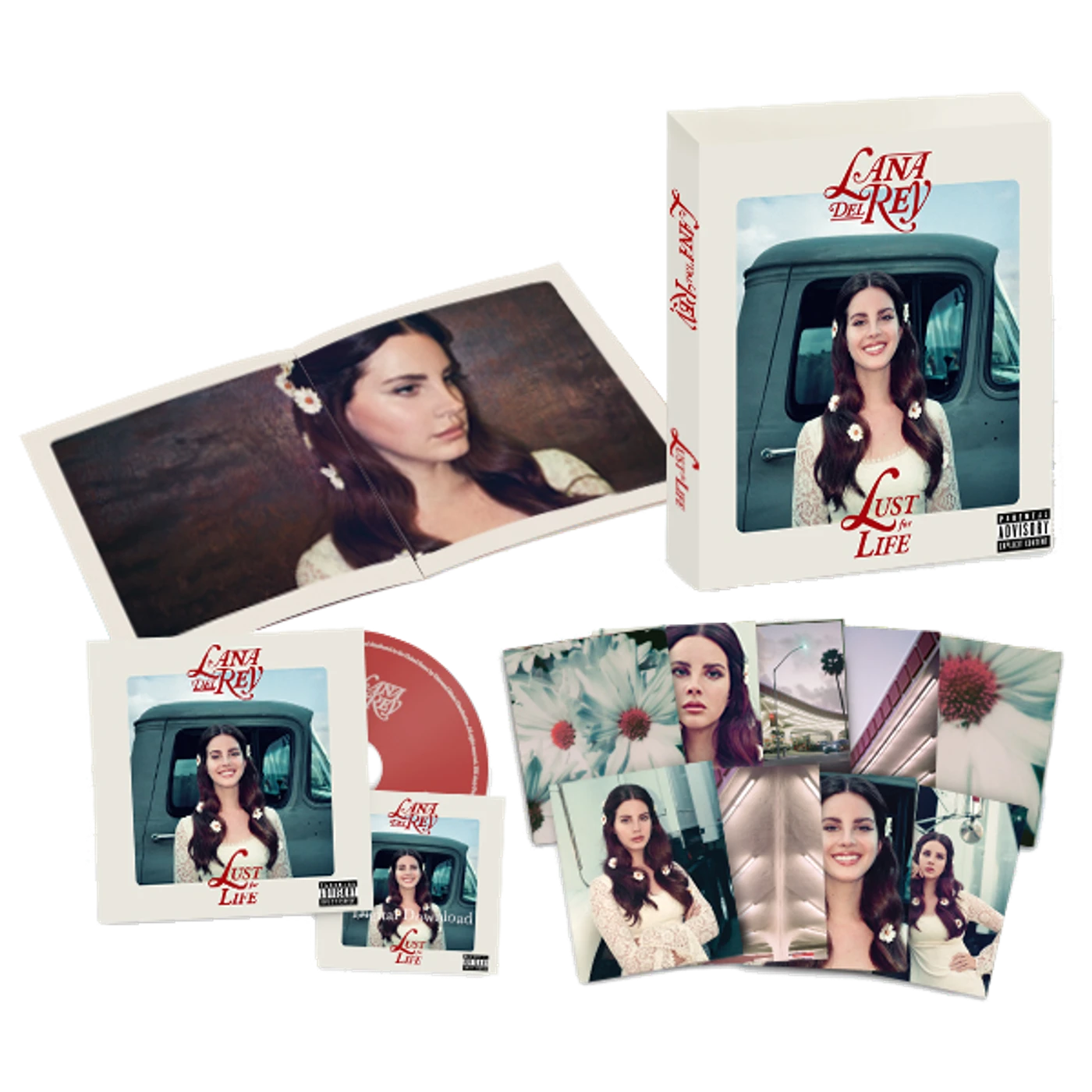 Lana Del Rey Lust For Life CD Box Set
