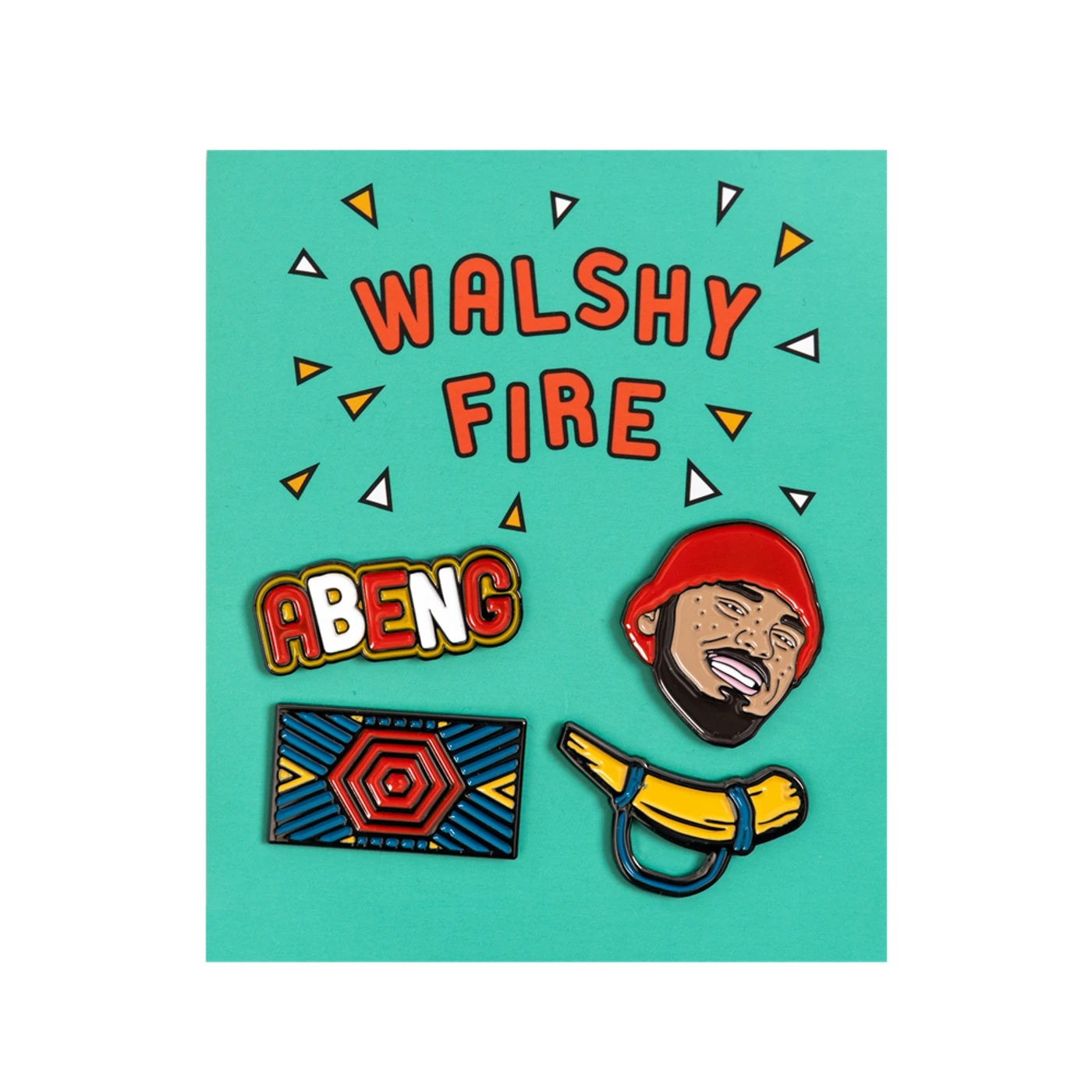Walshy Fire - Enamel Pin Set