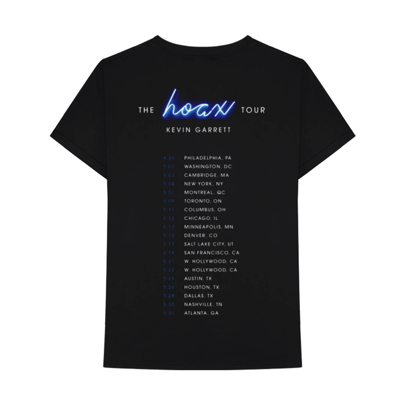 Kevin Garrett Hoax Tour T-Shirt