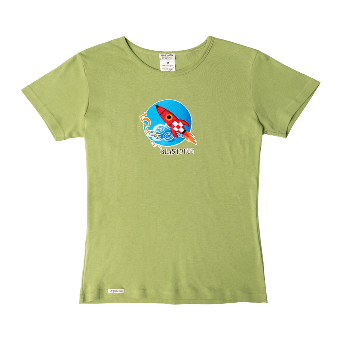 Laurie Berkner Blast Off Youth T-Shirt (Green)
