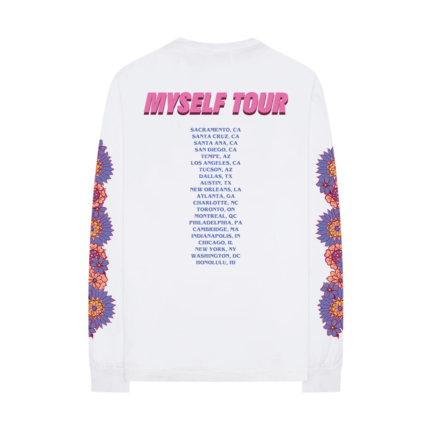 Kiana Ledé MYSELF TOUR L/S T-SHIRT