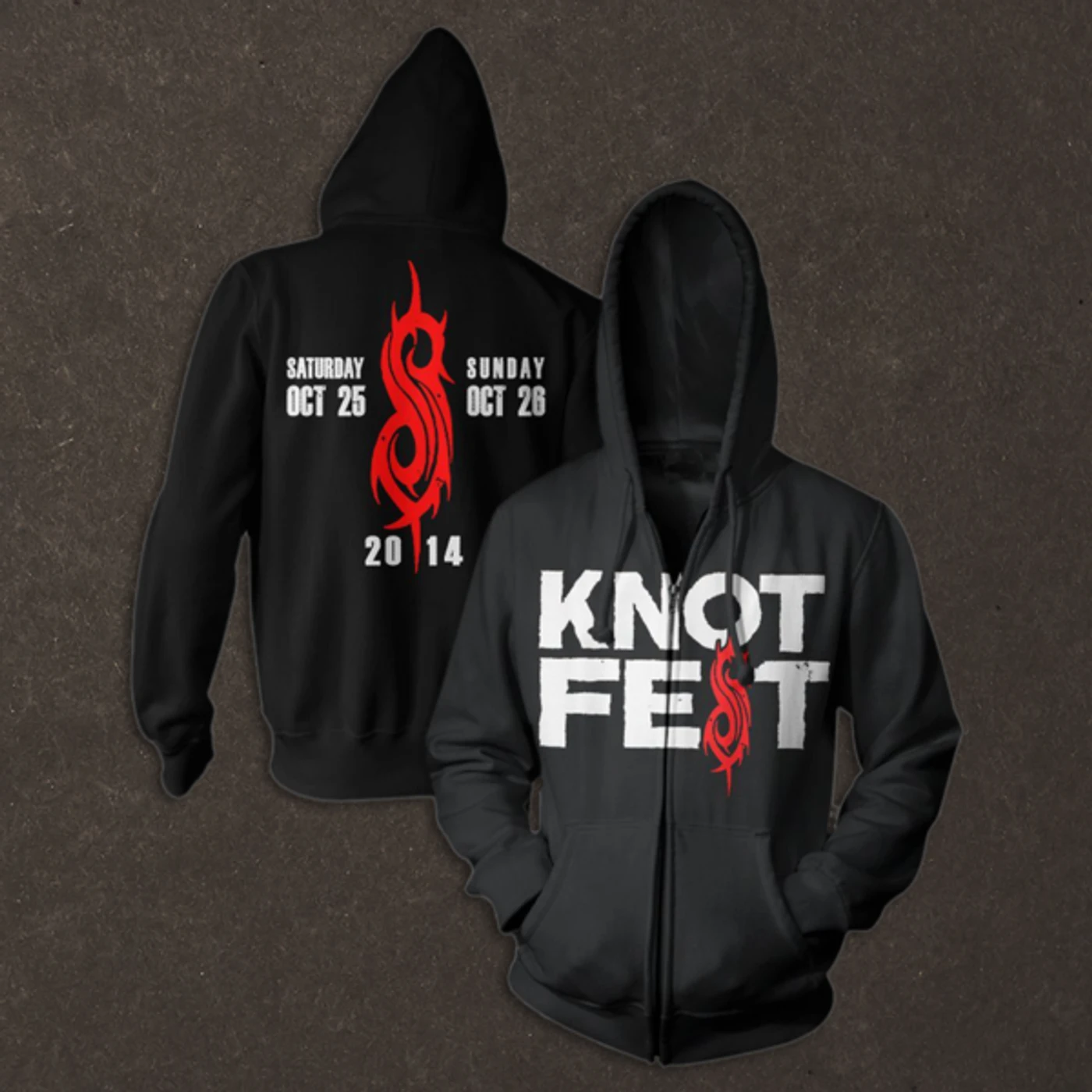 Knotfest Logo Zip Hoodie