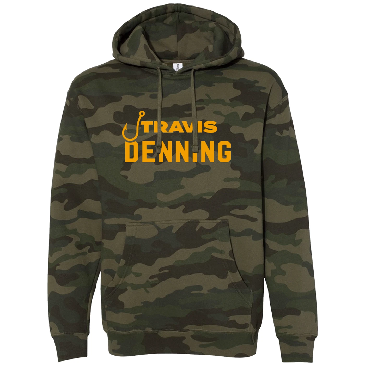 Travis Denning Warner Robins Camo Hoodie