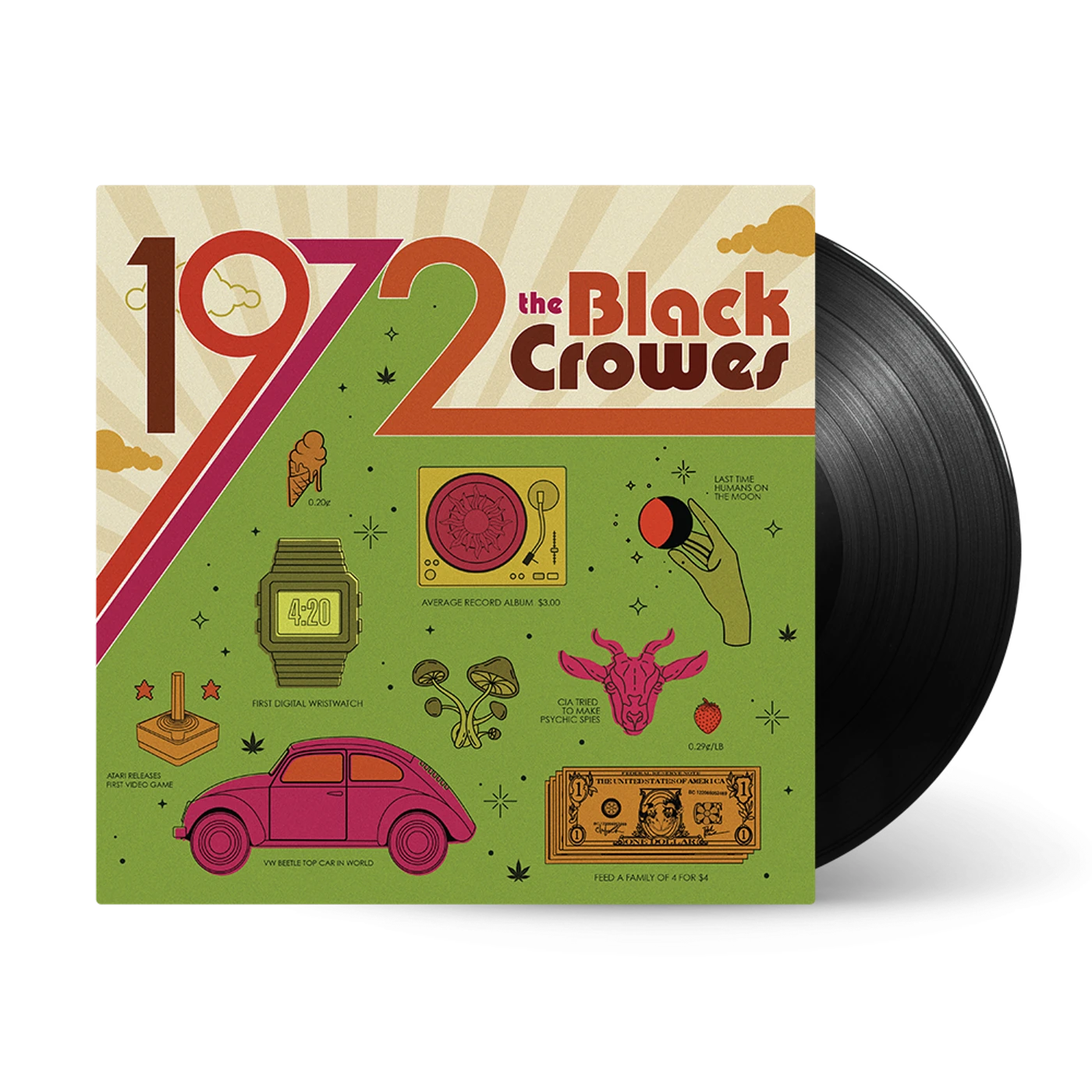 The Black Crowes 1972 LP (Vinyl)