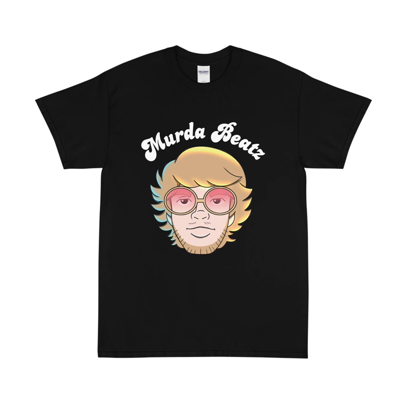 Murda Beatz Portrait Black T-Shirt