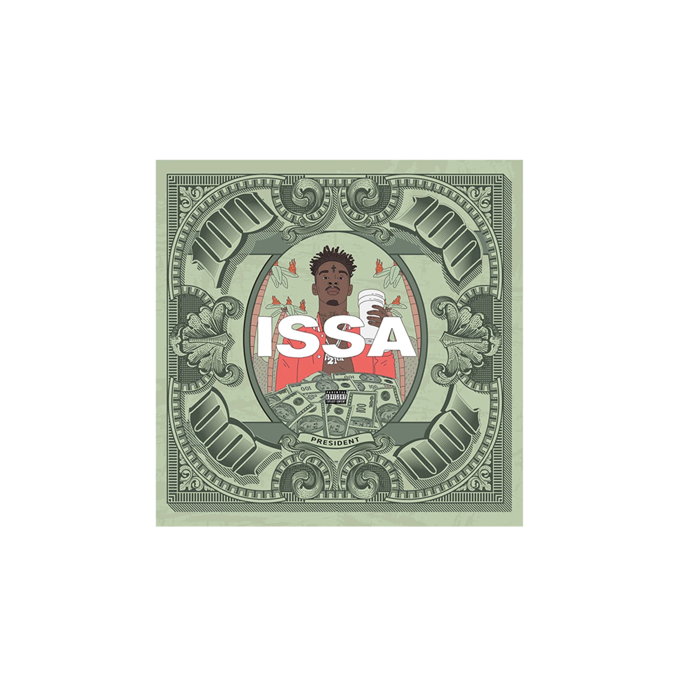 21 Savage 1-2-3-4-5-6-7-8 Bandana