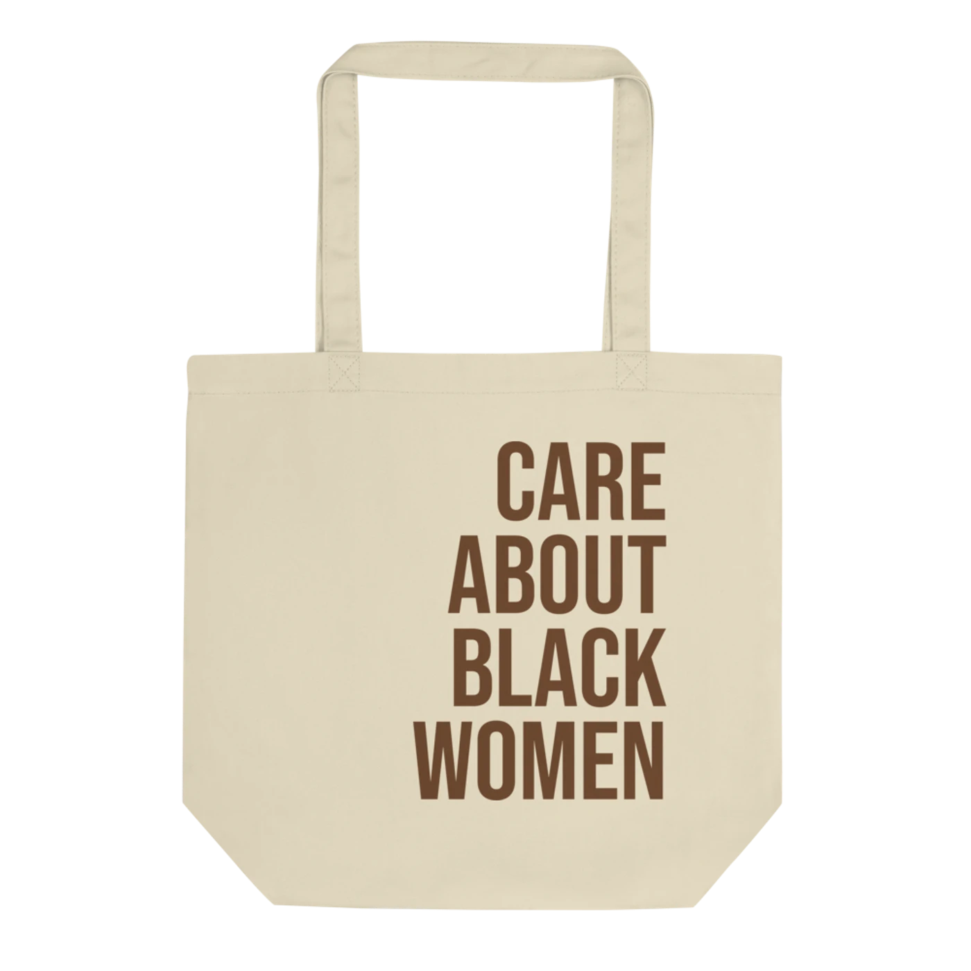 Melanie Charles Care About Black Women Canvas Tote