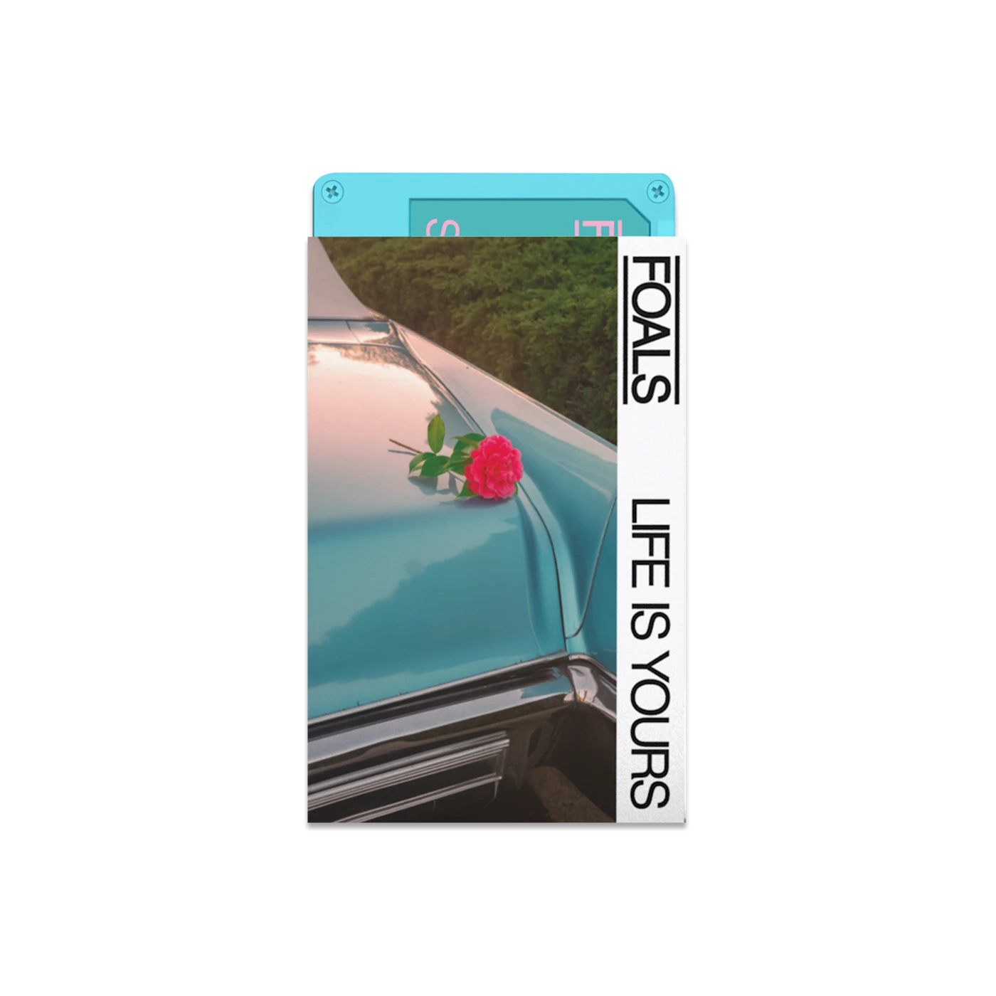 Foals LIFE IS YOURS Turquoise Cassette