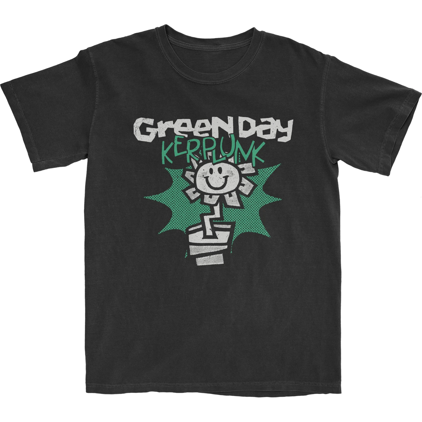 Green Day Kerplunk Vintage Flower T-Shirt