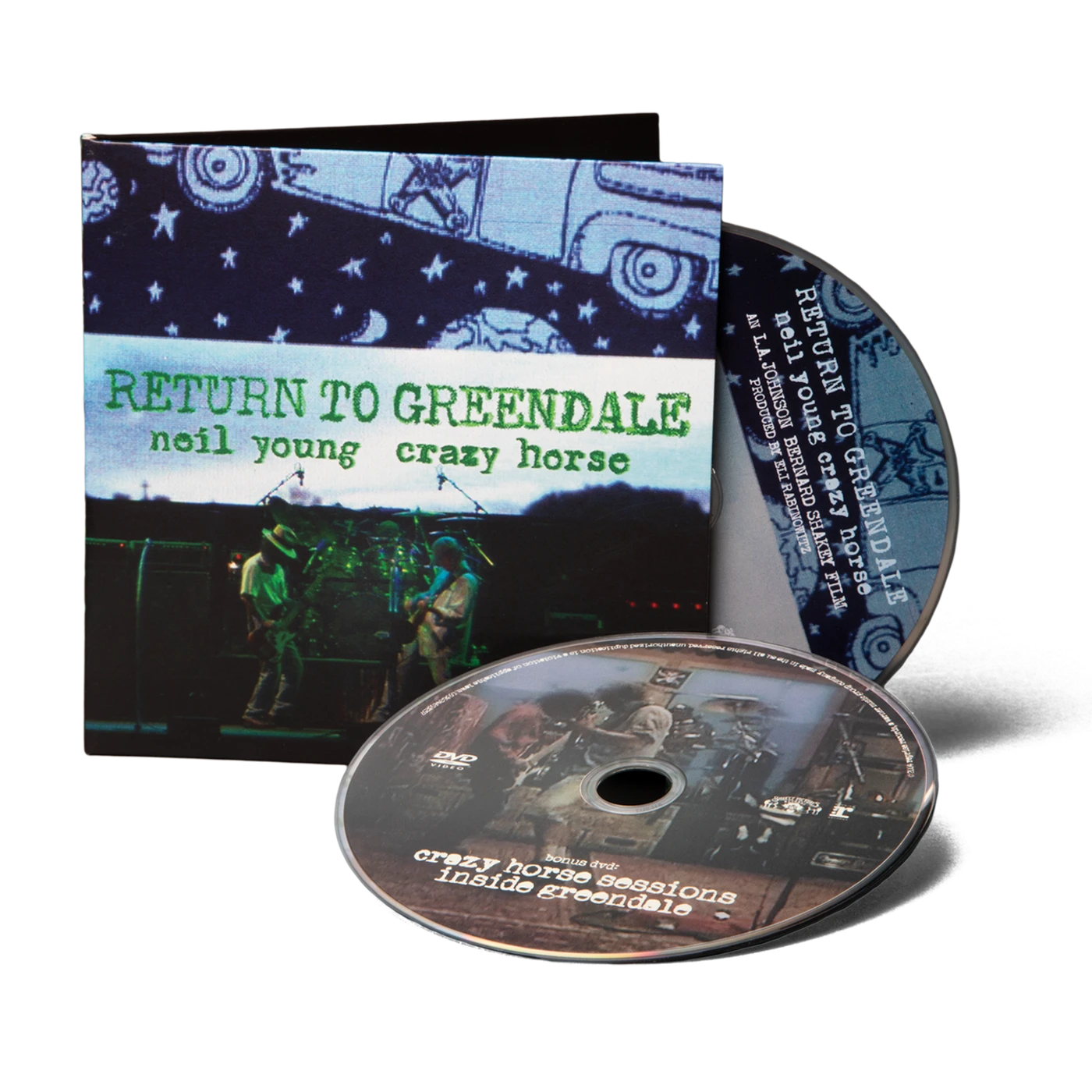 Neil Young Return To Greendale BluRay 2 Disc Set