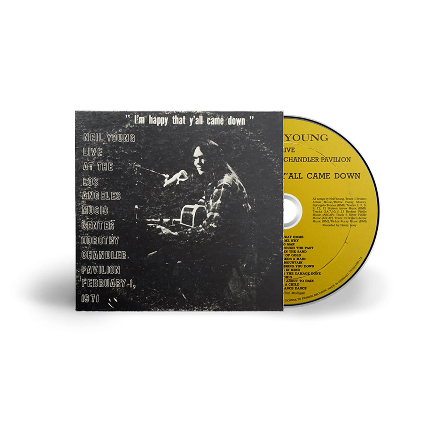 Neil Young OBS 3: Dorothy Chandler Pavilion, 1971 CD
