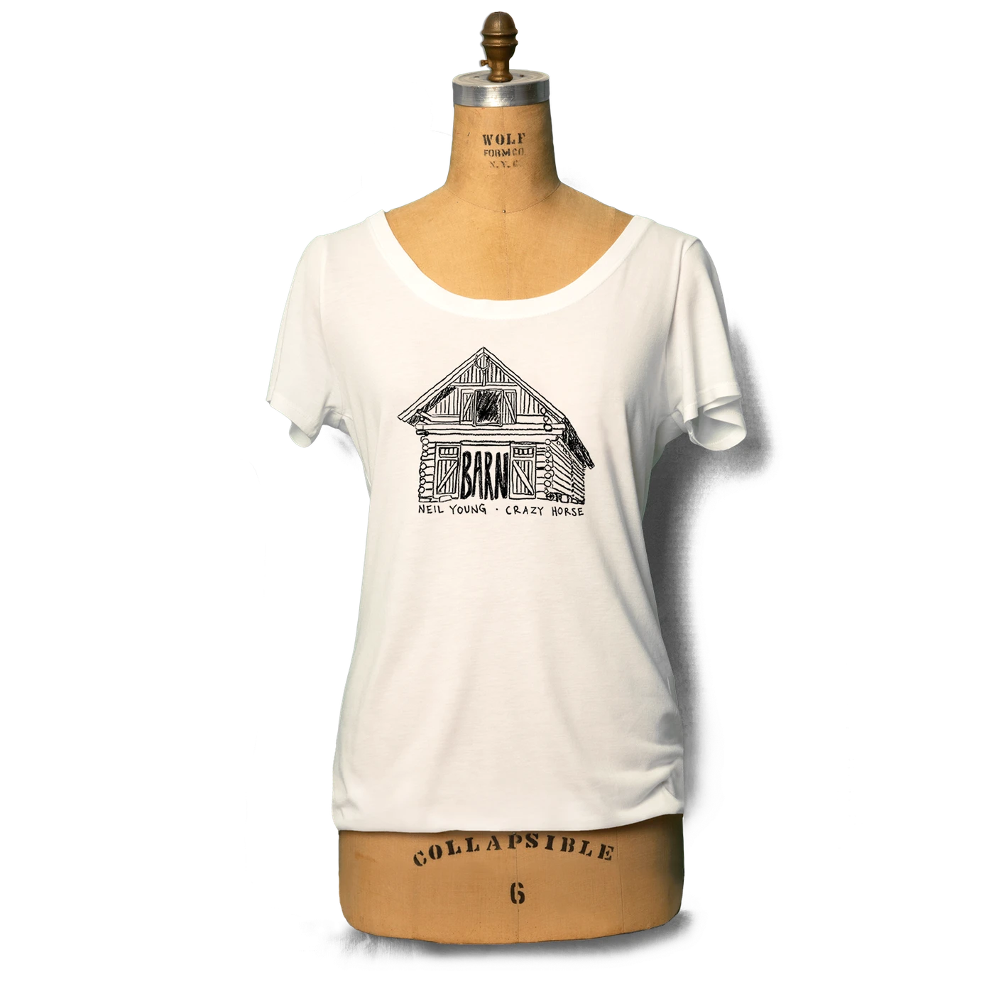 Neil Young Women's Barn Organic T-Shirt