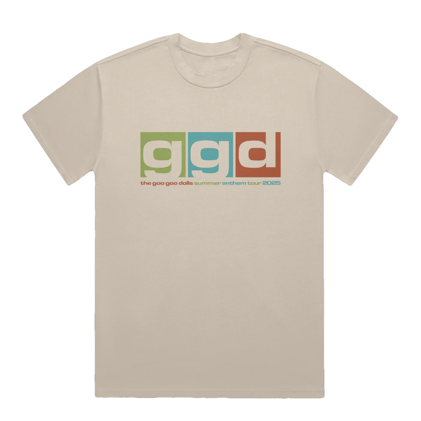 The Goo Goo Dolls Summer Anthem Color Block Tee
