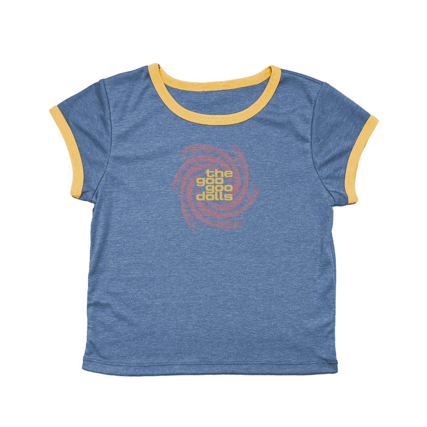 The Goo Goo Dolls Swirl Ladies Crop Top