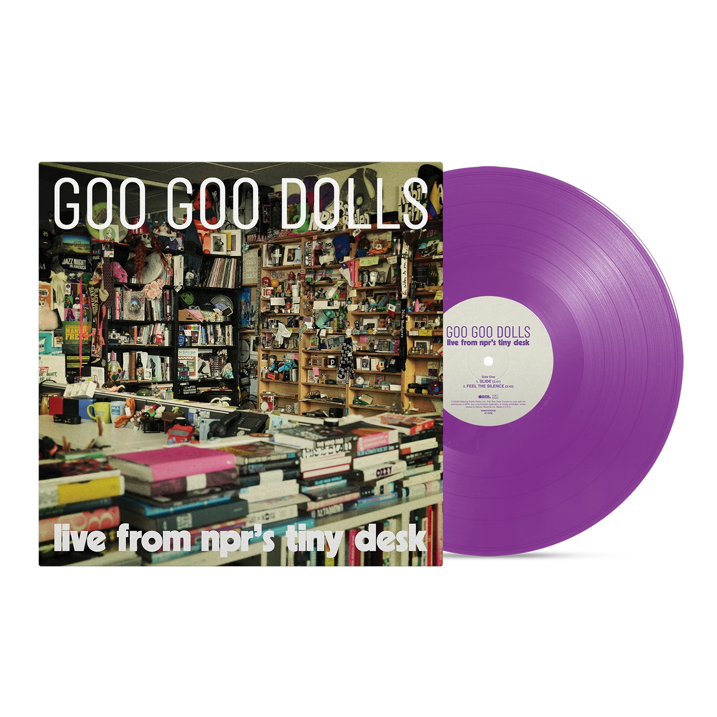 The Goo Goo Dolls Live From NPR's Tiny Desk Orchid Vinyl LP