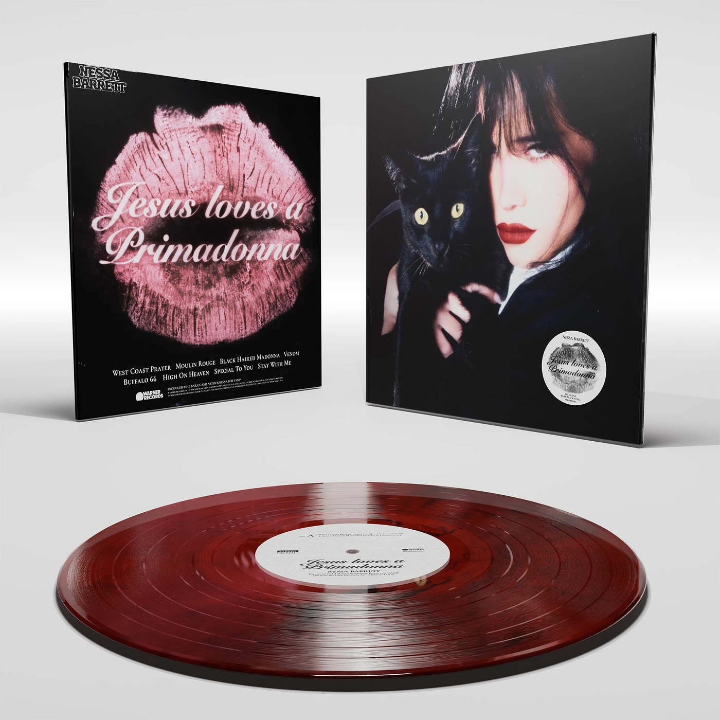 Nessa Barrett Jesus loves a primadonna Exclusive Ruby Black Vinyl LP