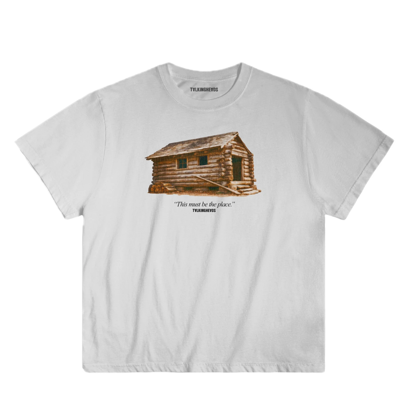 Talking Heads This Must Be The Please Cabin T-Shirt
