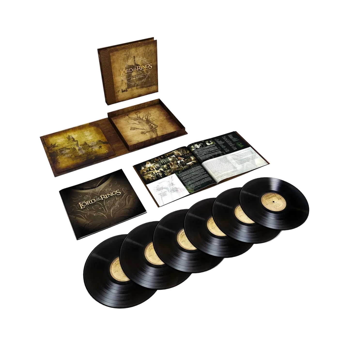 Howard Shore The Lord Of The Rings Trilogy - Original Motion Picture Soundtrack (6LP, Black Vinyl)