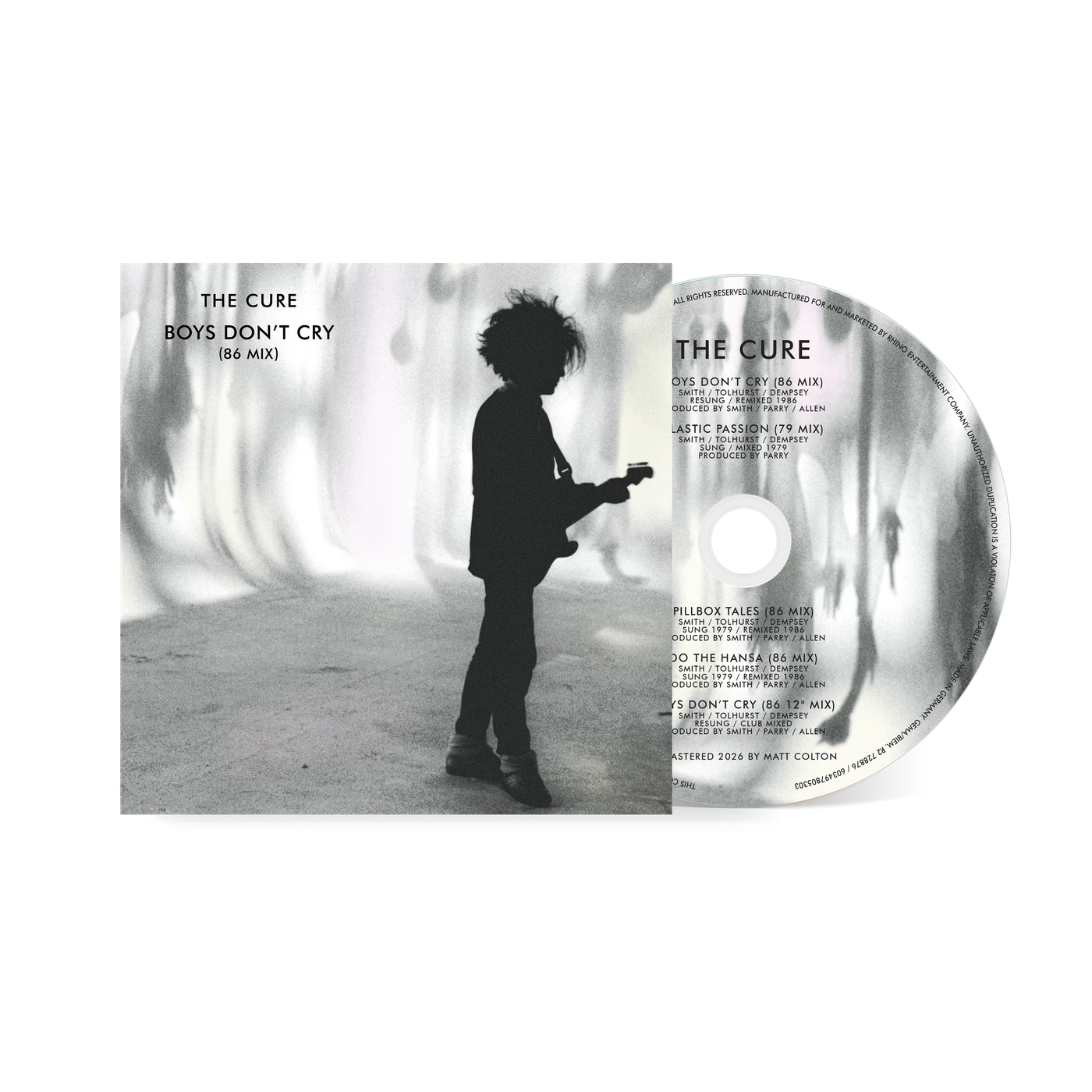 The Cure Boys Don't Cry (86 Mix / 2026 Remaster) (CD Single)