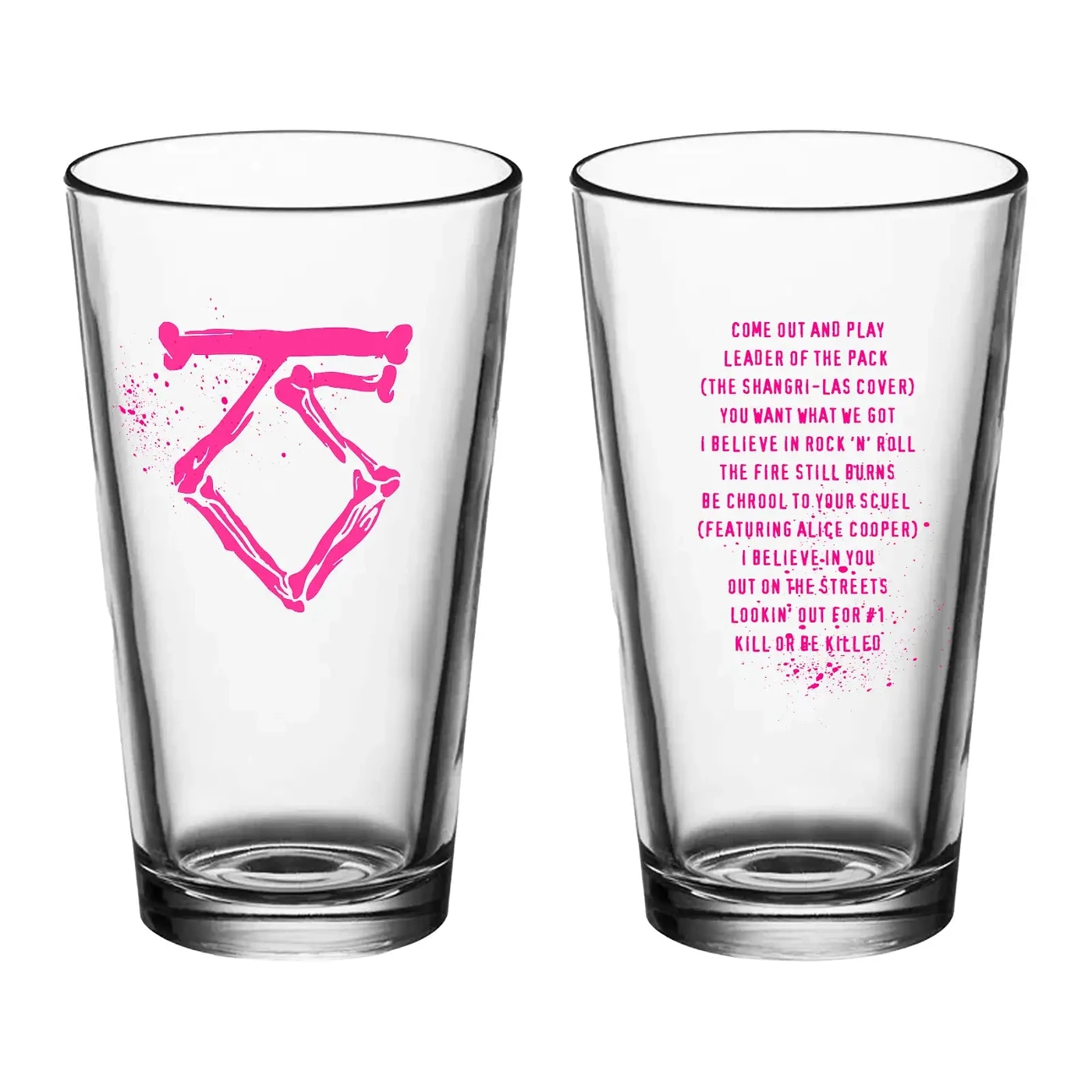 Twisted Sister Come Out and Play Pint Glass
