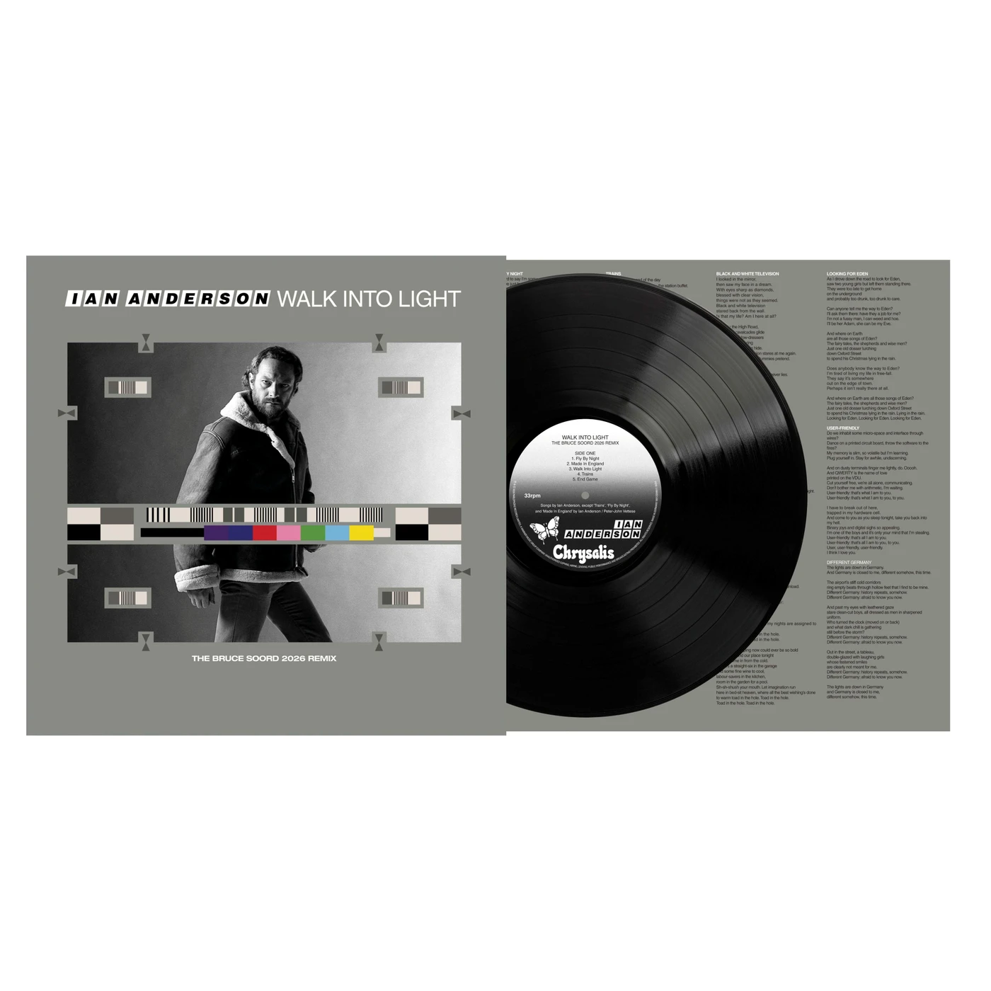 Ian Anderson Walk Into Light: 2026 Drums (1LP) (Vinyl)