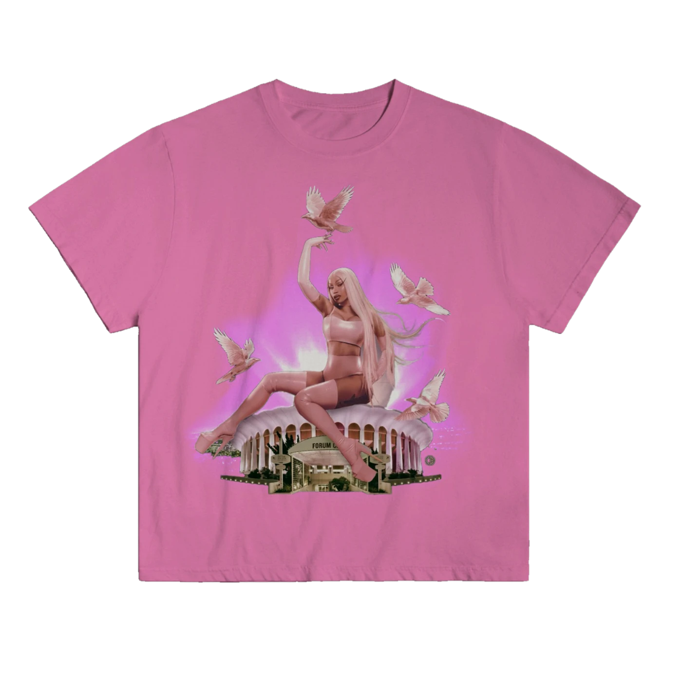 Cardi B Kia Forum Exclusive Tee - Pink