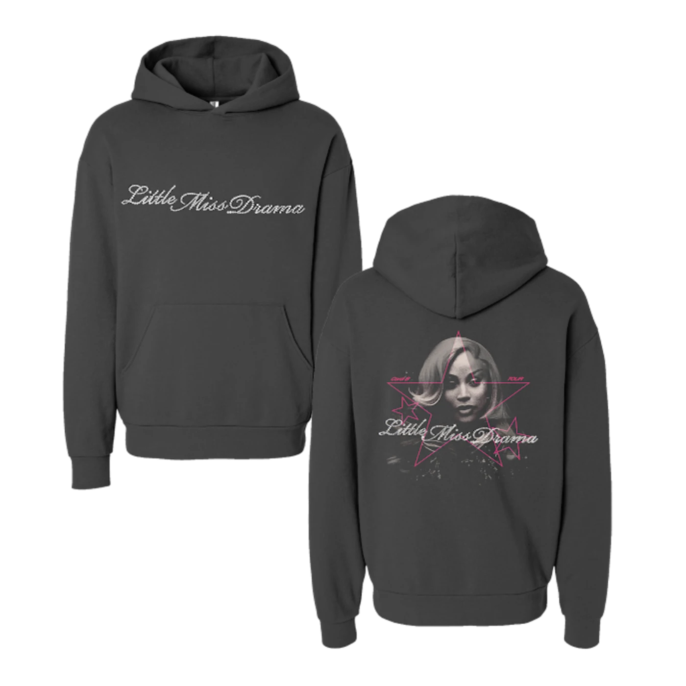 Cardi B Little Miss Drama Rhinestone Courtroom Hoodie