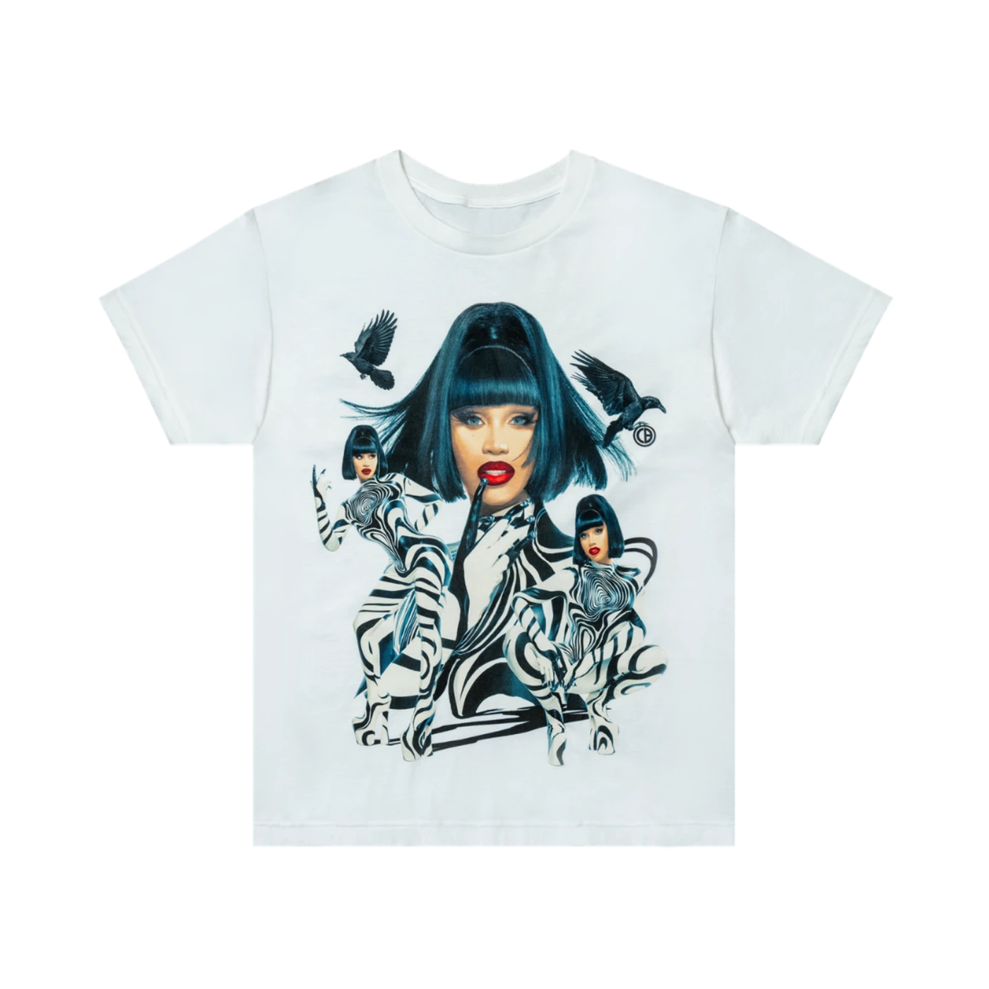 Cardi B Crows Photo Tee